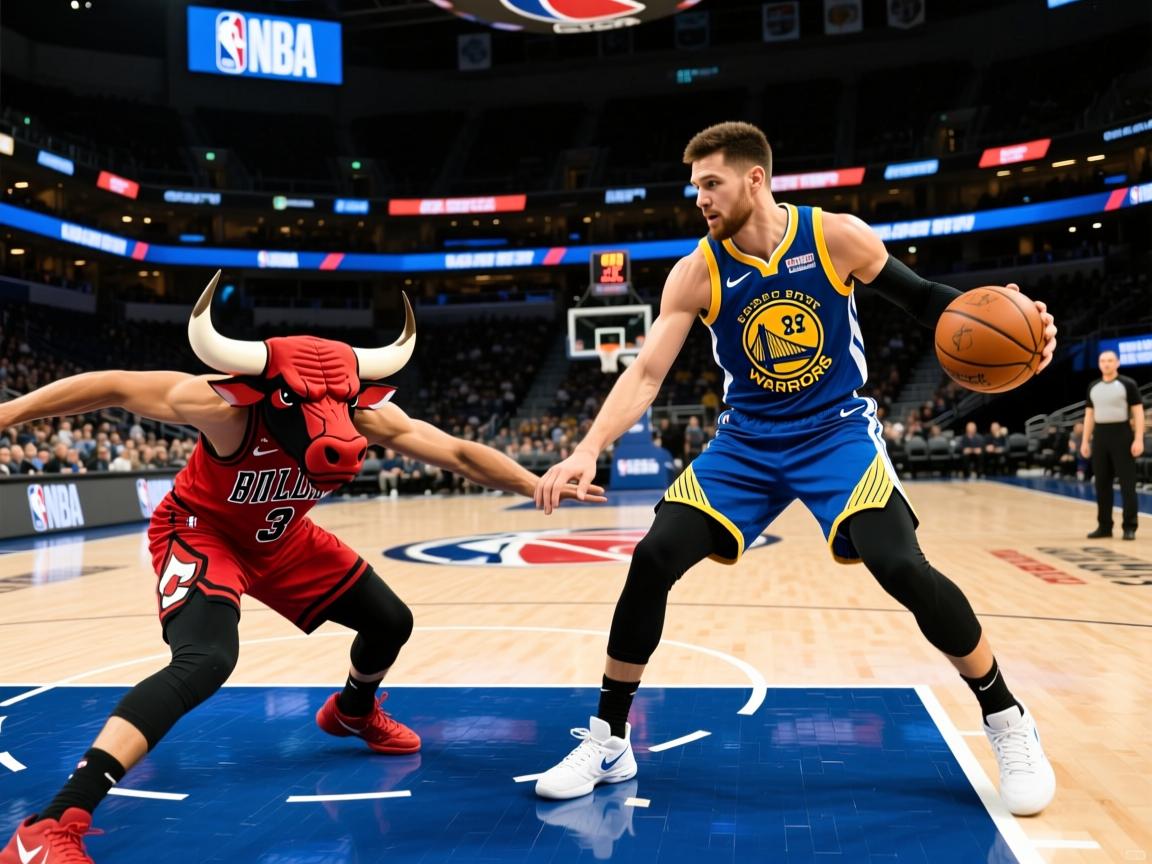 勇士队遭遇公牛队的逆转，遭