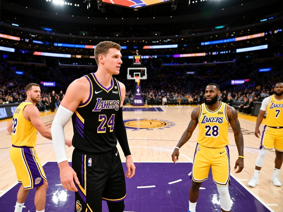 东契奇45+11+14詹姆斯28+7湖人胜爵士  第2张